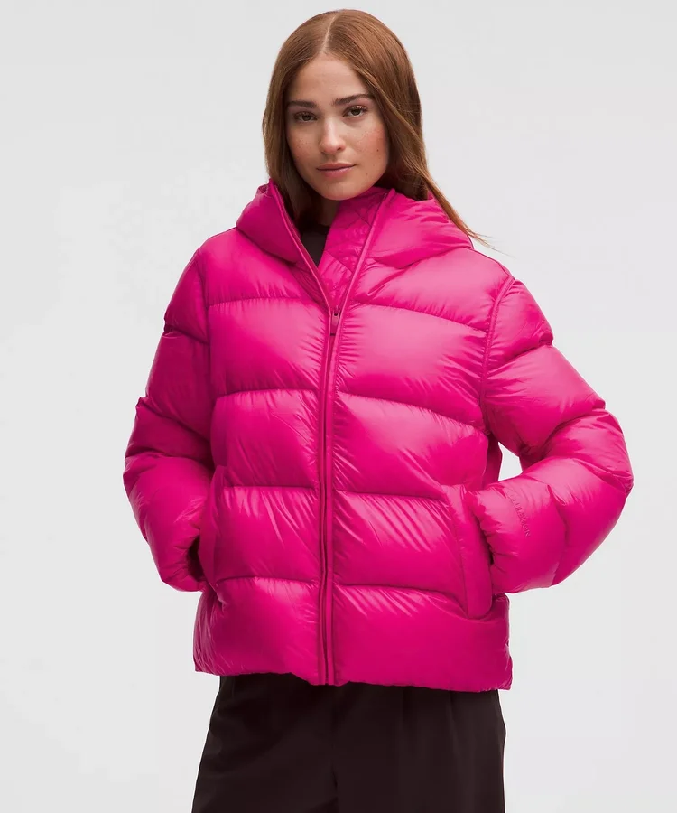 Lululemon ピンク フルジップジャケット Lululemon ピンク フルジップジャケット Pink Zip-Up Jackets